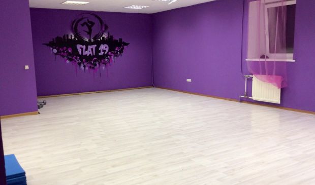 Фотография Танцевальный зал №2 в студии танцев Flat19