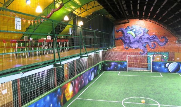 Фотография Площадка для футбола и волейбола 