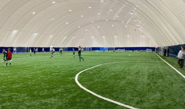 Фотография Футбольные поля 