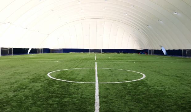 Фотография Футбольные поля 