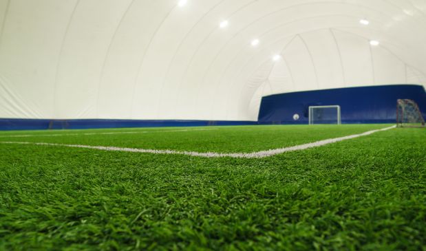 Фотография 36х18 футбольное поле 