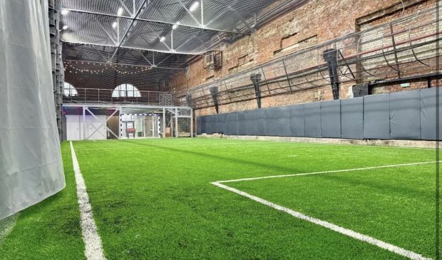 Фотография Футбольные поля 