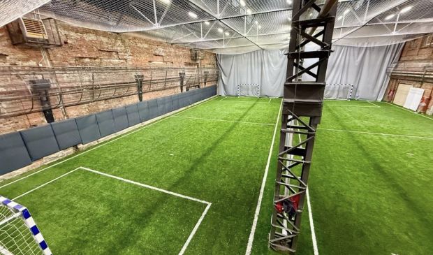 Фотография Футбольные поля 