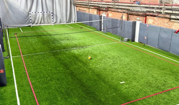 Фотография Площадка для футбола и волейбола 